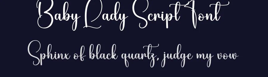 Baby Lady Script Font by creativeletter — Script Handwritten Font — thumbnail 2