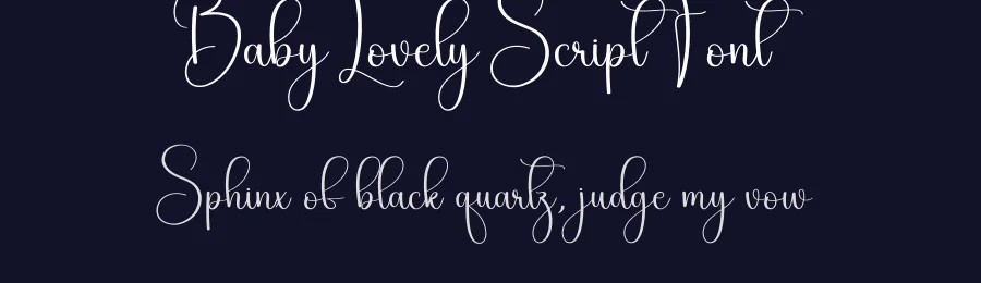Baby Lovely Script Font by creativeletter — Script Handwritten Font — thumbnail 2