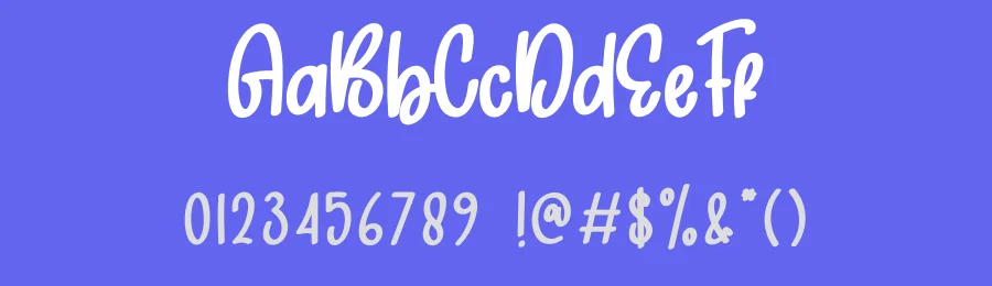 Baby Milestone Brush Font by creativeletter — Display Font — thumbnail 3