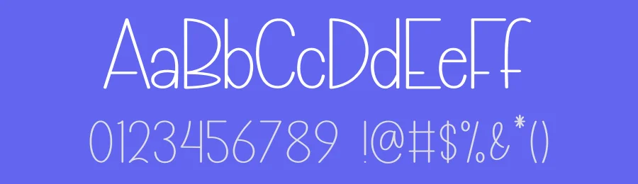 Baby Monkey Display Font by creativeletter — Display Font — thumbnail 3