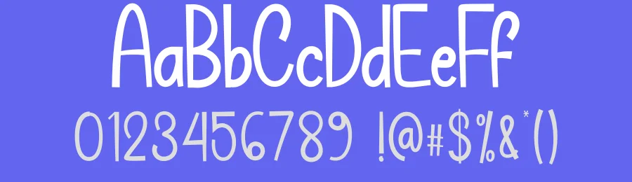 Baby Monkey Script Font by creativeletter — Display Font — thumbnail 3