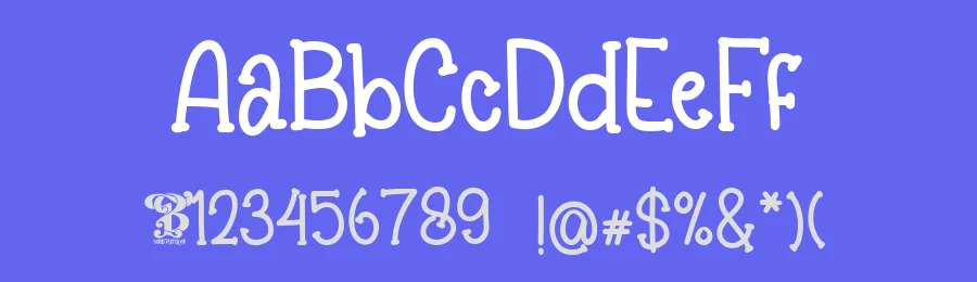 Baby Monster Font by bearydsgn — Serif Font — thumbnail 3