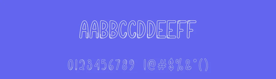 Baby Moon Display Font by andikastudio — Display Font — thumbnail 3