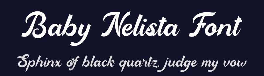 Baby Nelista Font by Denustudios — Decorative Font — thumbnail 2