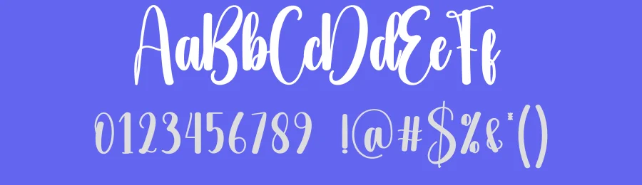 Baby Night Script Typeface by creativeletter — Script Handwritten Font — thumbnail 3