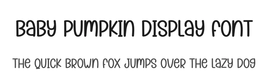 Baby Pumpkin Display Font by andikastudio — Display Font