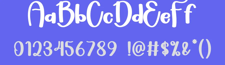 Baby Rainbow Display Font by creativeletter — Script Handwritten Font — thumbnail 3