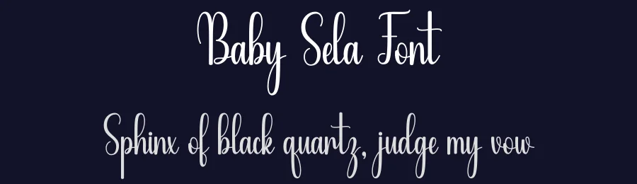 Baby Sela Font by DN Creative — Script Handwritten Font — thumbnail 2