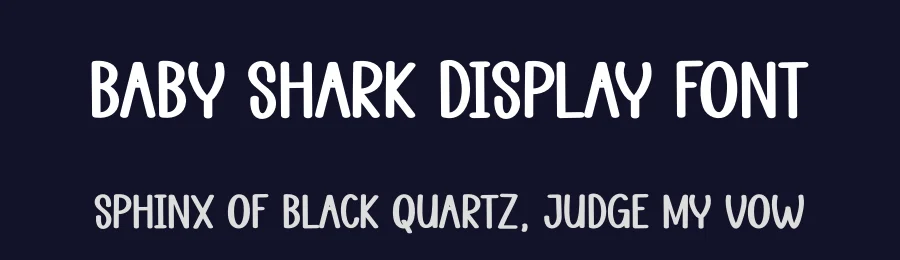 Baby Shark Display Font by andikastudio — Script Handwritten Font — thumbnail 2