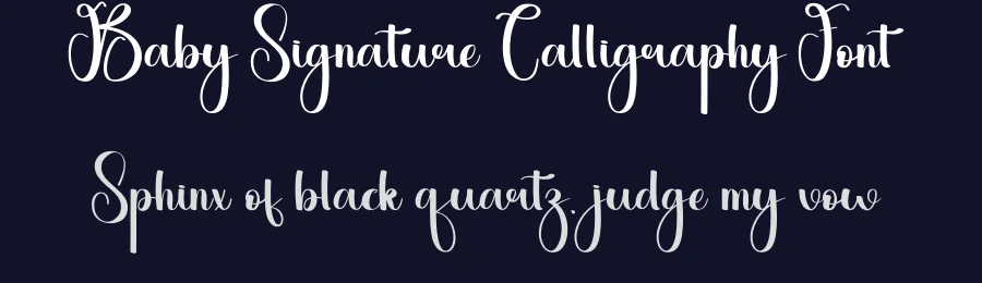 Baby Signature Calligraphy Font by andikastudio — Script Handwritten Font — thumbnail 2