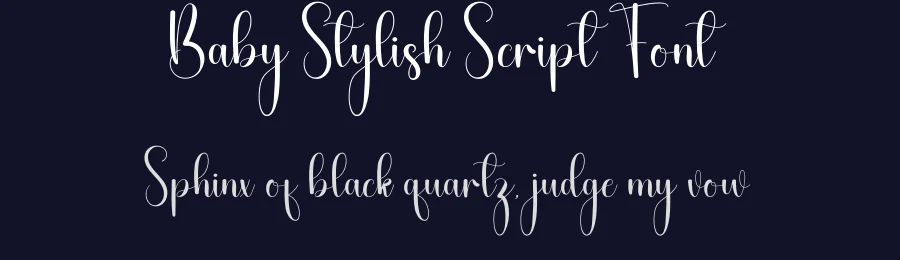 Baby Stylish Script Font by andikastudio — Script Handwritten Font — thumbnail 2