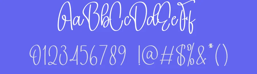 Baby Sunday Script Font by creativeletter — Script Handwritten Font — thumbnail 3