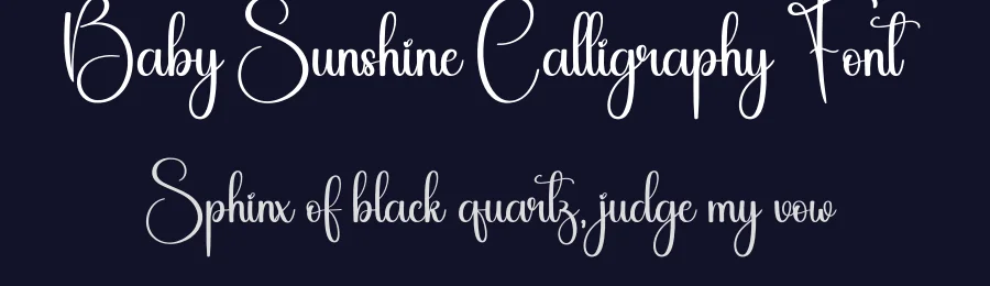 Baby Sunshine Calligraphy Font by andikastudio — Script Handwritten Font — thumbnail 2