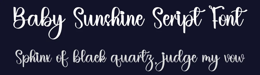 Baby Sunshine Script Font by inermediaSTUDIO — Script Handwritten Font — thumbnail 2