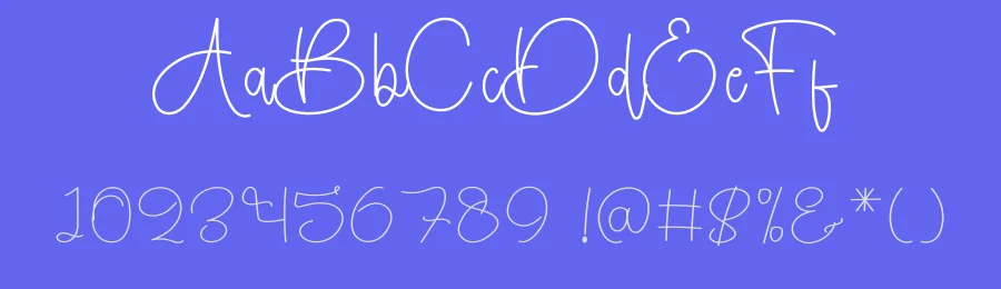 Baby Thick – Clean Handwritten Font by freshtypeink — Script Handwritten Font — thumbnail 3