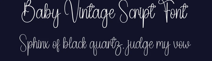 Baby Vintage Script Font by andikastudio — Script Handwritten Font — thumbnail 2