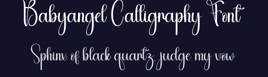 Babyangel Calligraphy Font by andikastudio — Script Handwritten Font — thumbnail 2