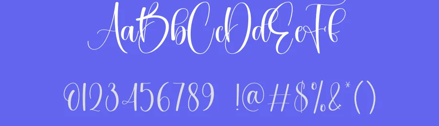 Babycute Calligraphy Typeface by creativeletter — Script Handwritten Font — thumbnail 3