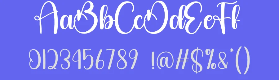 Babycute Calligraphy Typeface by creativeletter — Script Handwritten Font — thumbnail 3