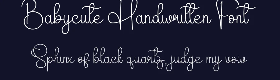 Babycute Handwritten Font by andikastudio — Script Handwritten Font — thumbnail 2