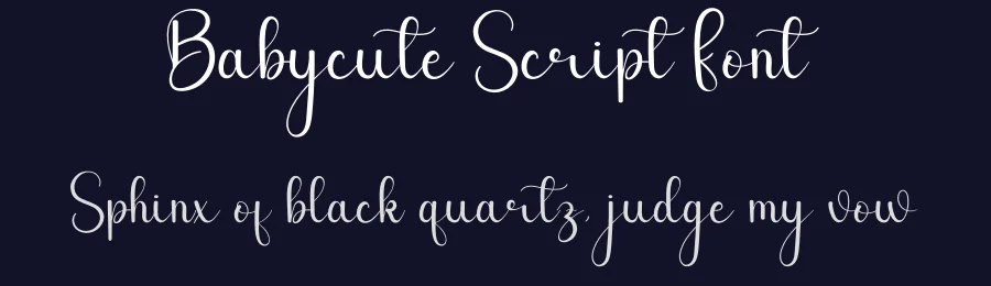 Babycute Script Font by andikastudio — Script Handwritten Font — thumbnail 2