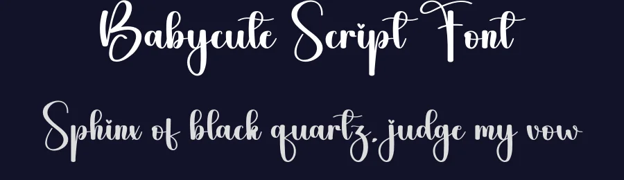 Babycute Script Font by andikastudio — Script Handwritten Font — thumbnail 2