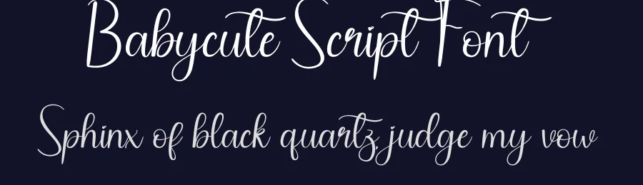 Babycute Script Font by andikastudio — Script Handwritten Font — thumbnail 2