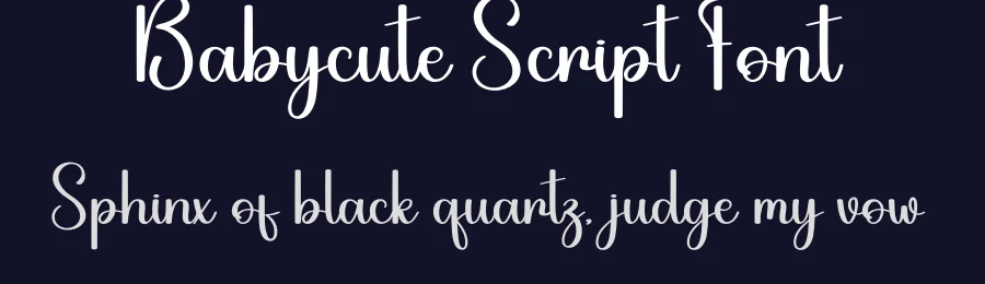 Babycute Script Font by andikastudio — Script Handwritten Font — thumbnail 2