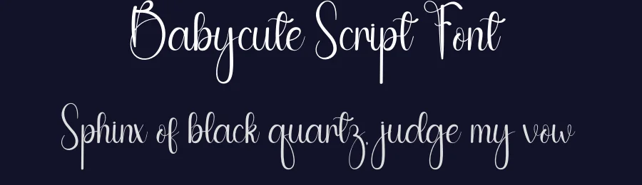 Babycute Script Font by andikastudio — Script Handwritten Font — thumbnail 2