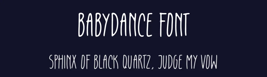 Babydance Font by AesthericaStudio — Script Handwritten Font — thumbnail 2