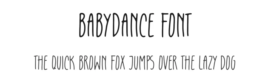 Babydance Font by AesthericaStudio — Script Handwritten Font