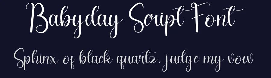 Babyday Script Font by andikastudio — Script Handwritten Font — thumbnail 2