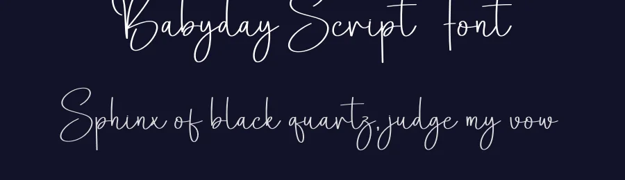 Babyday Script Font by andikastudio — Script Handwritten Font — thumbnail 2