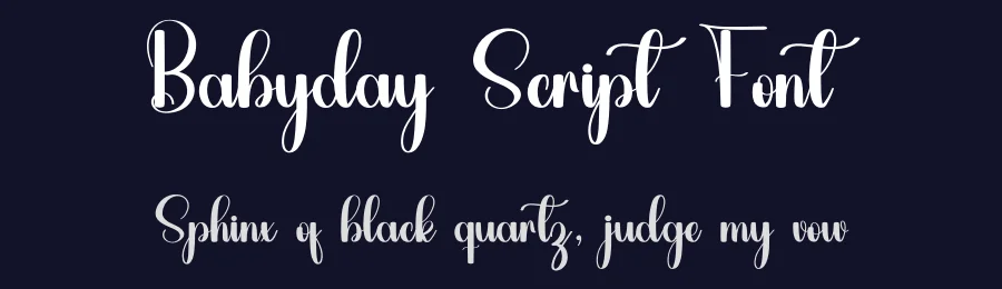 Babyday Script Font by inermediaSTUDIO — Script Handwritten Font — thumbnail 2