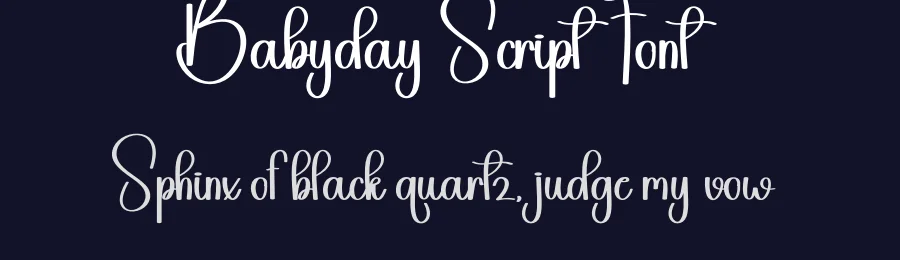Babyday Script Font by andikastudio — Script Handwritten Font — thumbnail 2