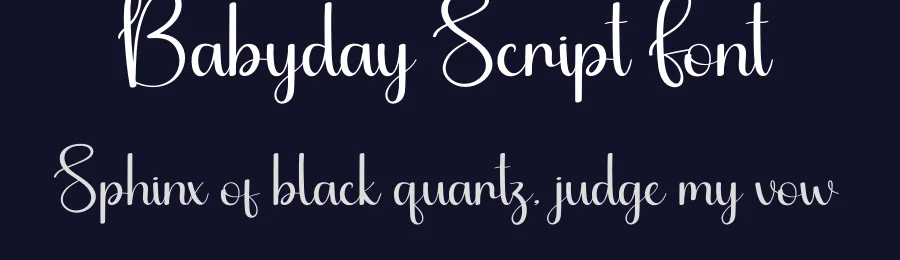 Babyday Script Font by andikastudio — Script Handwritten Font — thumbnail 2