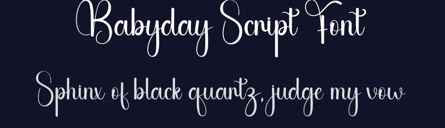 Babyday Script Font by andikastudio — Script Handwritten Font — thumbnail 2