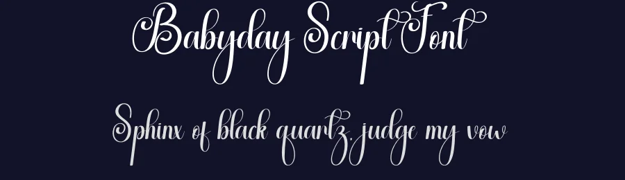 Babyday Script Font by andikastudio — Script Handwritten Font — thumbnail 2