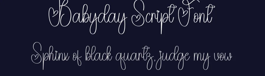 Babyday Script Font by andikastudio — Script Handwritten Font — thumbnail 2