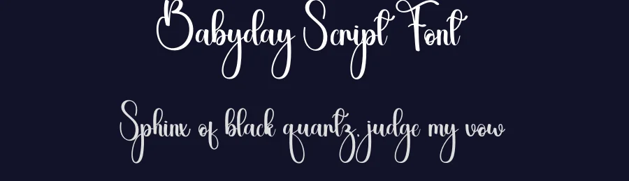 Babyday Script Font by andikastudio — Script Handwritten Font — thumbnail 2