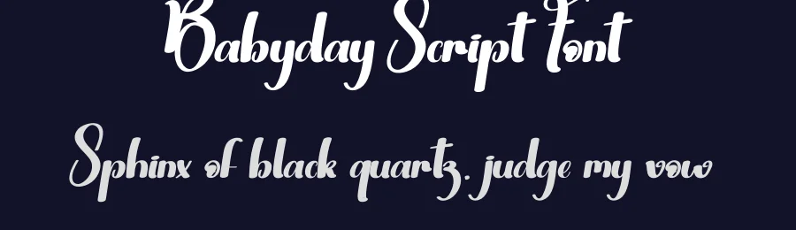 Babyday Script Font by andikastudio — Script Handwritten Font — thumbnail 2