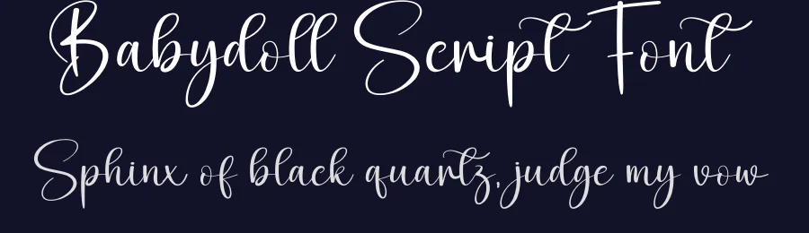 Babydoll Script Font by andikastudio — Script Handwritten Font — thumbnail 2