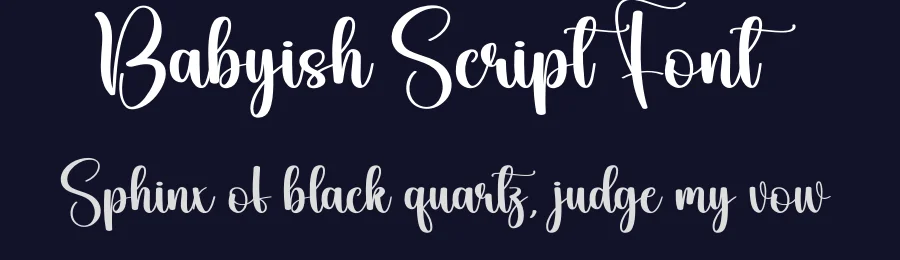 Babyish Script Font by andikastudio — Script Handwritten Font — thumbnail 2