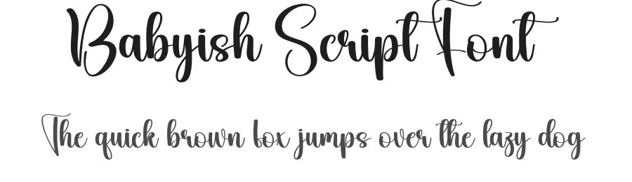 Babyish Script Font by andikastudio — Script Handwritten Font