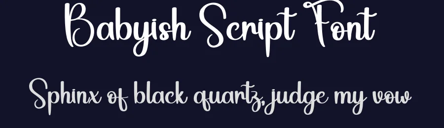 Babyish Script Font by andikastudio — Script Handwritten Font — thumbnail 2