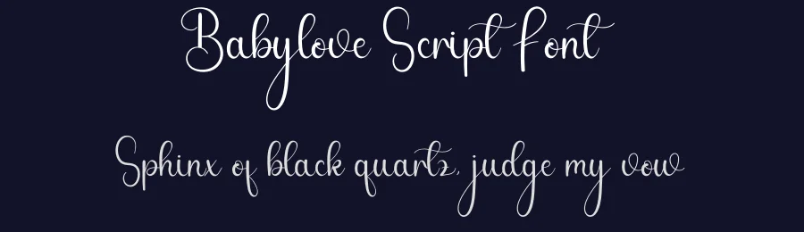 Babylove Script Font by andikastudio — Script Handwritten Font — thumbnail 2