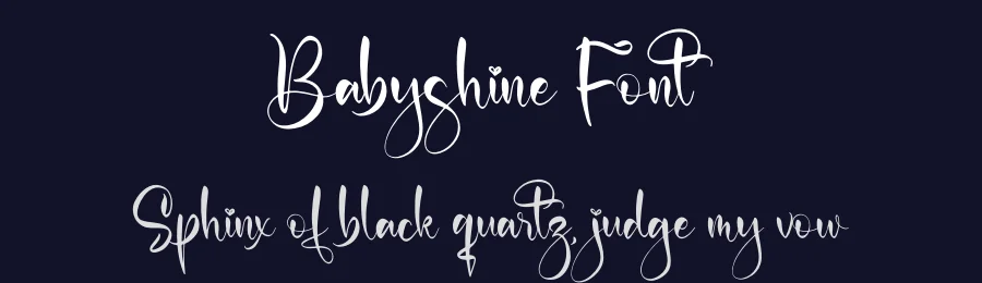 Babyshine Font by letterfabric — Script Handwritten Font — thumbnail 2