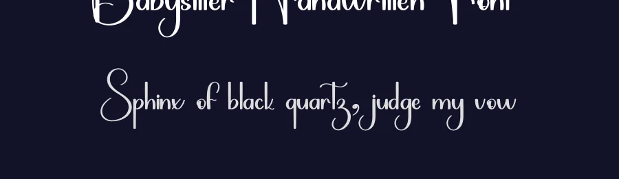 Babysitter Handwritten Font by inermediaSTUDIO — Script Handwritten Font — thumbnail 2