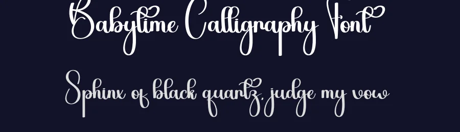 Babytime Calligraphy Font by andikastudio — Script Handwritten Font — thumbnail 2