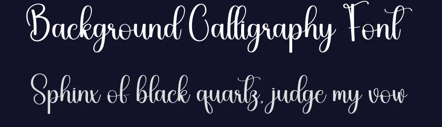 Background Calligraphy Font by andikastudio — Script Handwritten Font — thumbnail 2